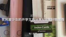 一粒的文具手记 爱用好物与踩雷实录